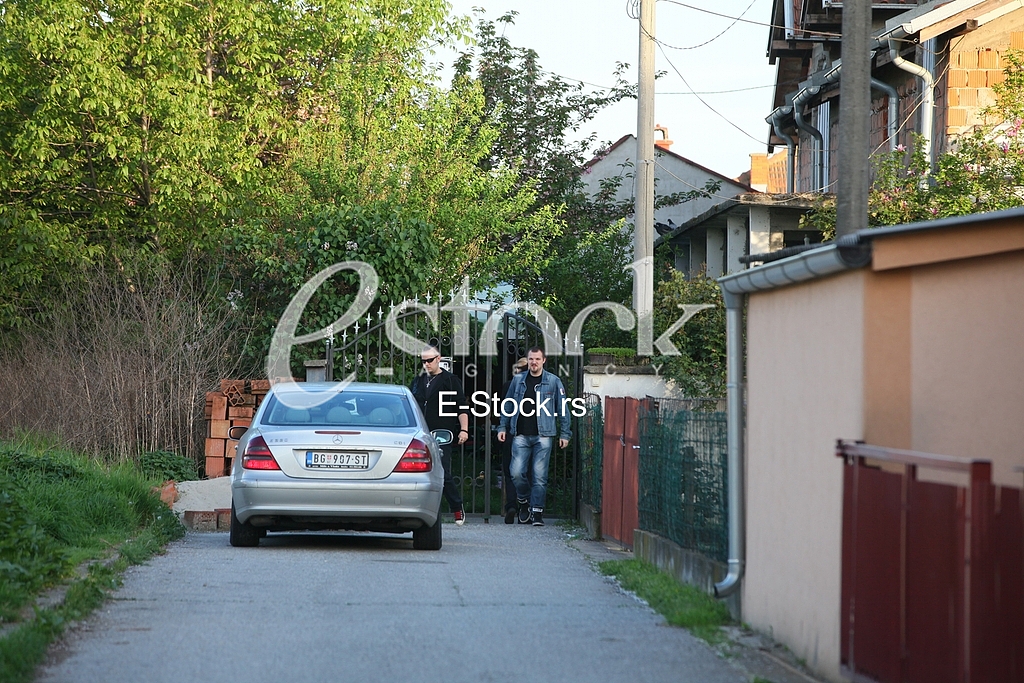 SEARCH FOR EVIDENCE The forensic search of the family house Marjanovic, the police took more black bags






