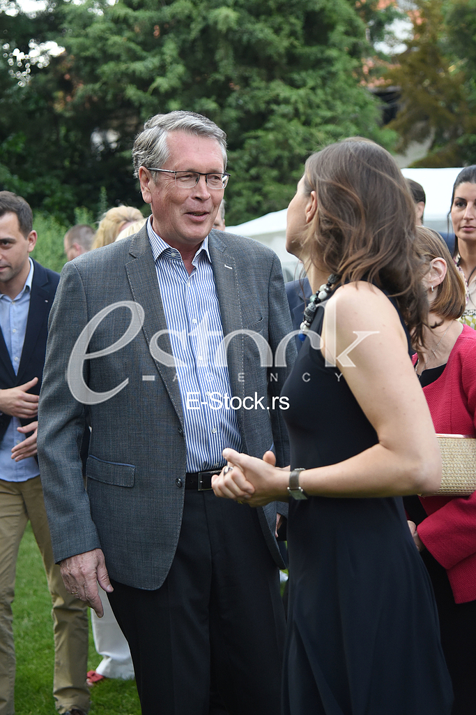 Summer party in the German embassy