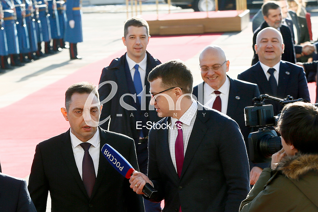 Vladimir Putin in Belgrade