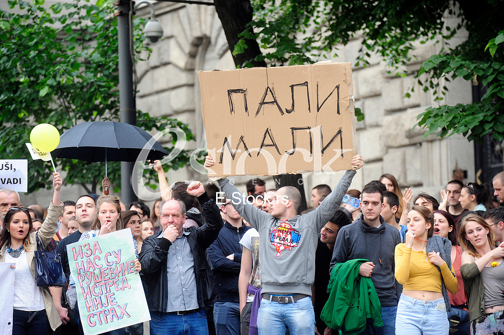 Protest of citizen initiative 