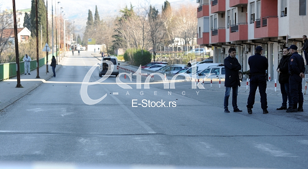 Shooting in Podgorica