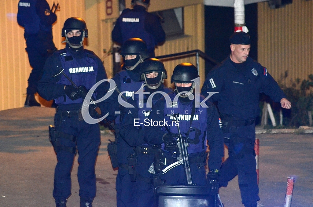 Police action in Zarkovo