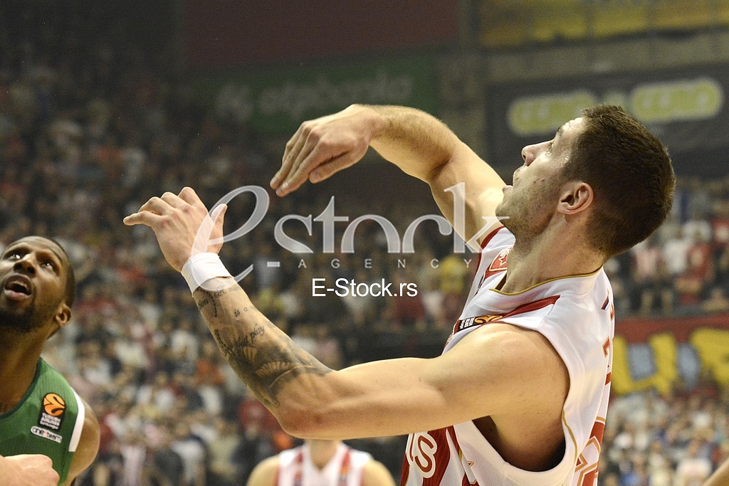 Red Star- Panathinaikos basketball game