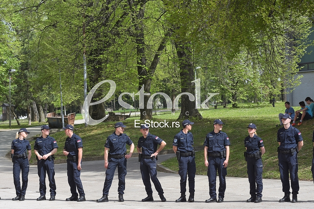 Police school in Sremska Kamenica