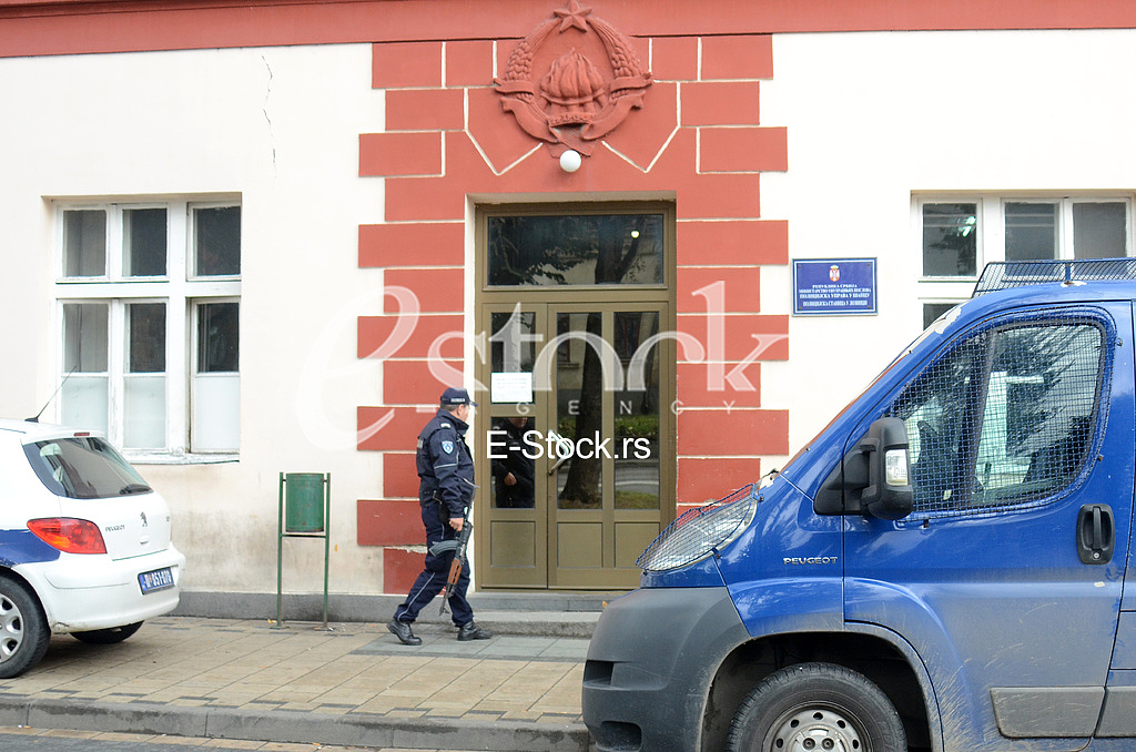 The police station 