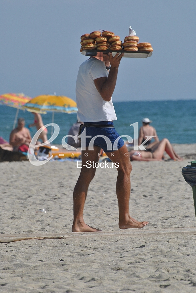 The beaches on the Montenegrin coast