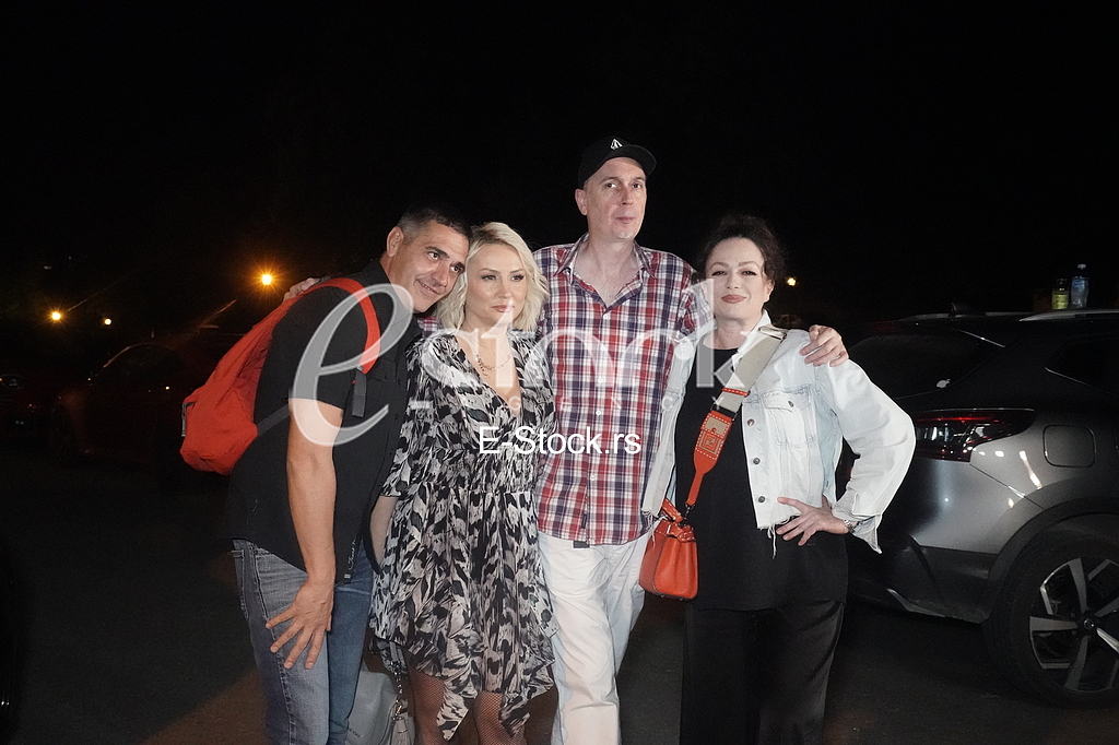 Djordje Pajovic, Goca Trzan, Milan Bojanic i Ivana Peters