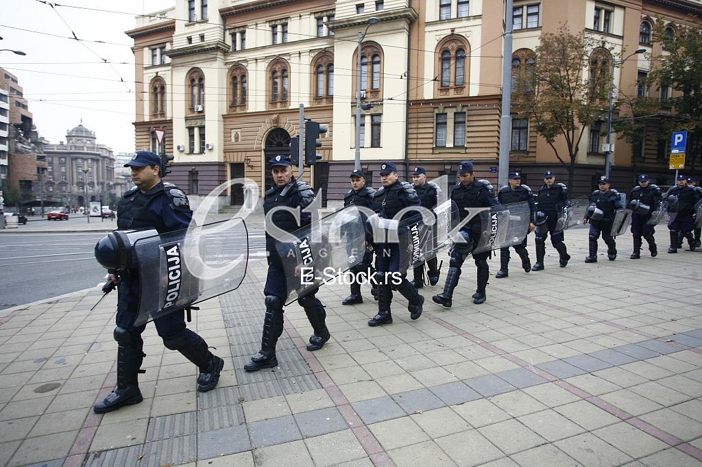 Police and Pride in Belgade