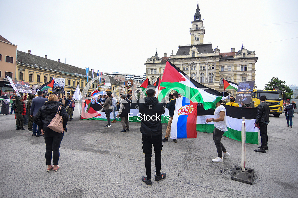 Protest podrske narodu Palestine