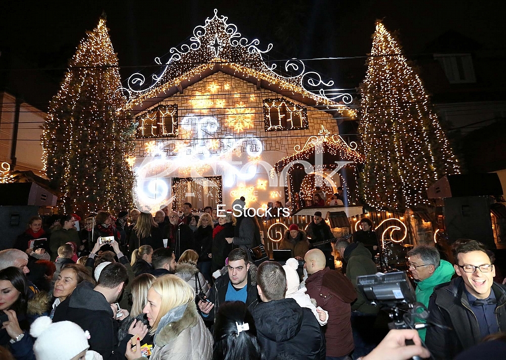 New Year's lighting