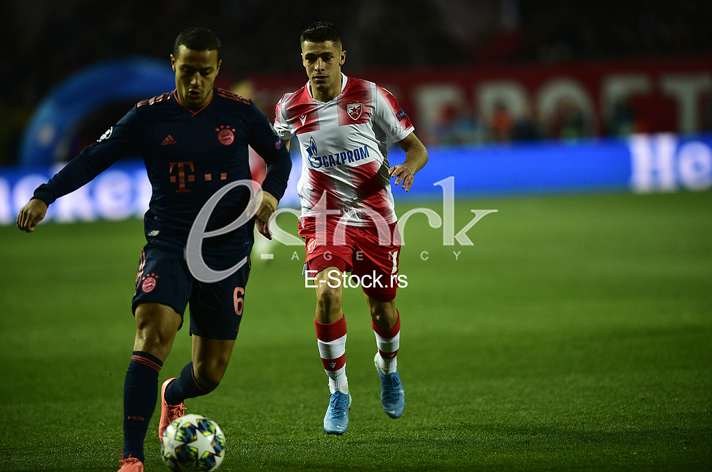 Mateo Garsija Crvena zvezda vs FC Bayern Munich
