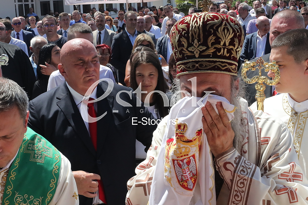 Patrijarh srpski Porfirije liturgija