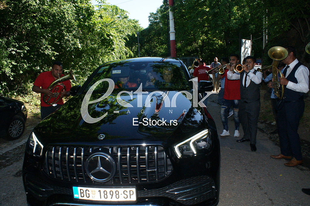 Sasa Popovic i Suzana Jovanovic Poznati na vencanju sina Suzane Jovanovic