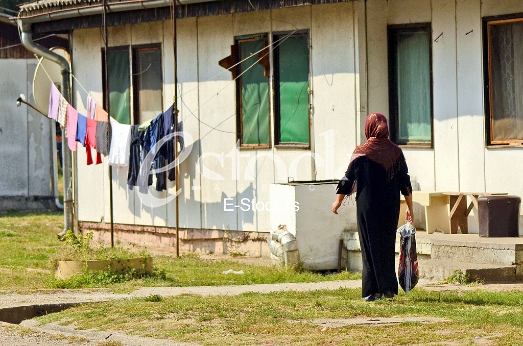 The reception center for migrants