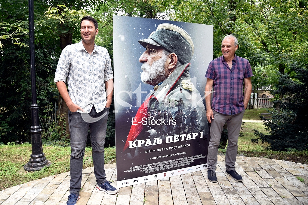 Movie King Peter the First, press conference