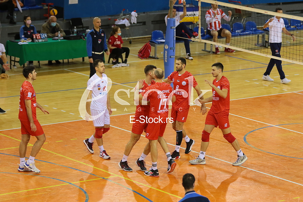 ODBOJKA - Polufinale kupa Srbije: Crvena zvezda - Mladi radnik