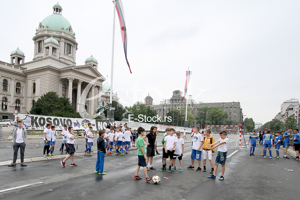 Football tournament of young categories