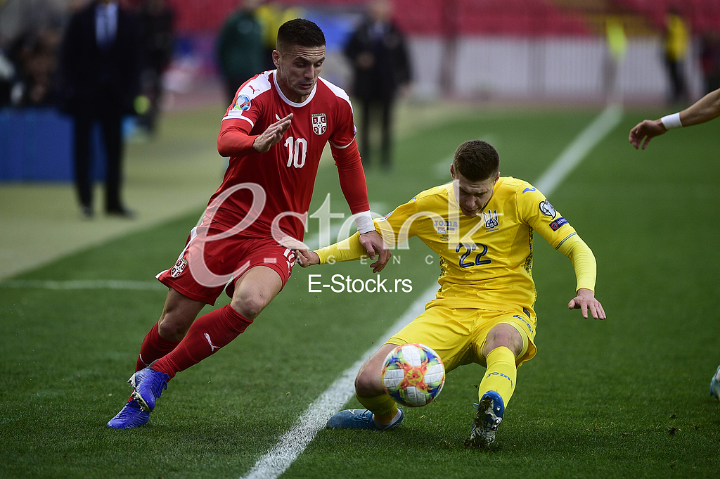 Dusan Tadic Srbija vs Ukrajina