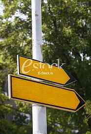 blank Road sign