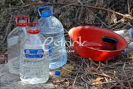 Plastic water packaging