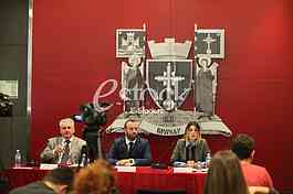 Press Conference,Municipality Vracar