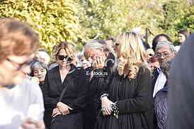 The funeral of actress Milena Dravic