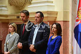 Hana Adrovic, Sasa Radulovic. Vojin Biljic i Branka Stamenkovic