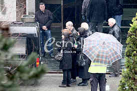 The funeral of Nebojsa Stojilkovic