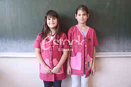 Uniforms for children in elementary school ''Aleksa Santic''.