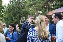 Summer party in the German embassy