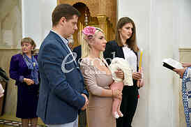 TV  Happy host Jovana Jeremic is baptizing her daughter Lea
