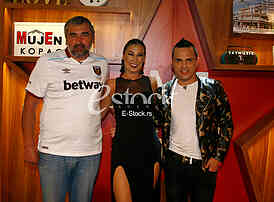 miki djuricic, nadezda biljic, bane colak, amig show