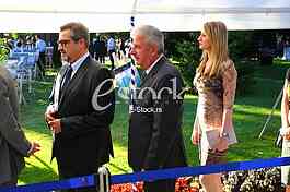 The traditional reception at the residence of the US ambassador