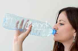 Plastic water bottles