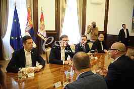 Marko Djuric, Aleksandar Vucic, Nikola Selakovic i Ivica Kojic