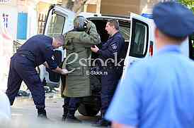 Police found a bomb under the car on the street Gospodar Vucica in Belgrade