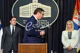 Serbian Prime Minister Aleksandar Vucic. Premijer Srbije Aleksandar Vučić
