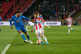 Fudbal: 1/8 finala Lige Evrope, Crvena zvezda - Glazgov Rendžers