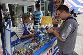 Buying icecream