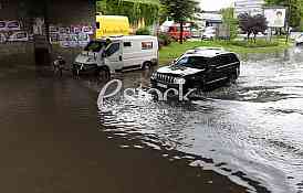 Flooding after rains in Novi Sad