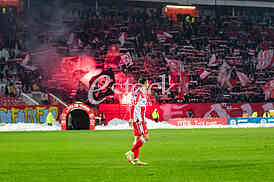 FUDBAL - 20. kolo Ling Long Super lige Srbije: Crvena zvezda - Radnik Surdulica