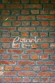 Old red bricks wall background