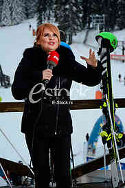 Live  TV show Sarenica with Ana Babic and Slobodan Sarenac, RTS TV station
