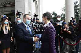 Ana Brnabic i Ivica Dacic