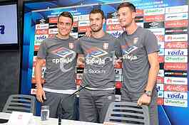 home of football, Stara Pazova Press conference