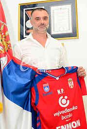 Nenad Perunucic became the coach of the national team of Serbia at handball, Photo E-Stock Aleksandar Baclija