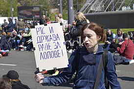Blokada Beograda 13. April