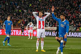 Fudbal: 1/8 finala Lige Evrope, Crvena zvezda - Glazgov Rendžers
