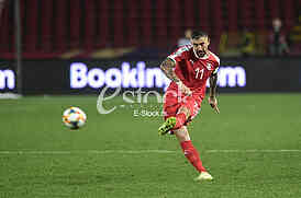 Aleksandar Kolarov Srbija vs Luksemburg