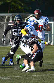 American football match